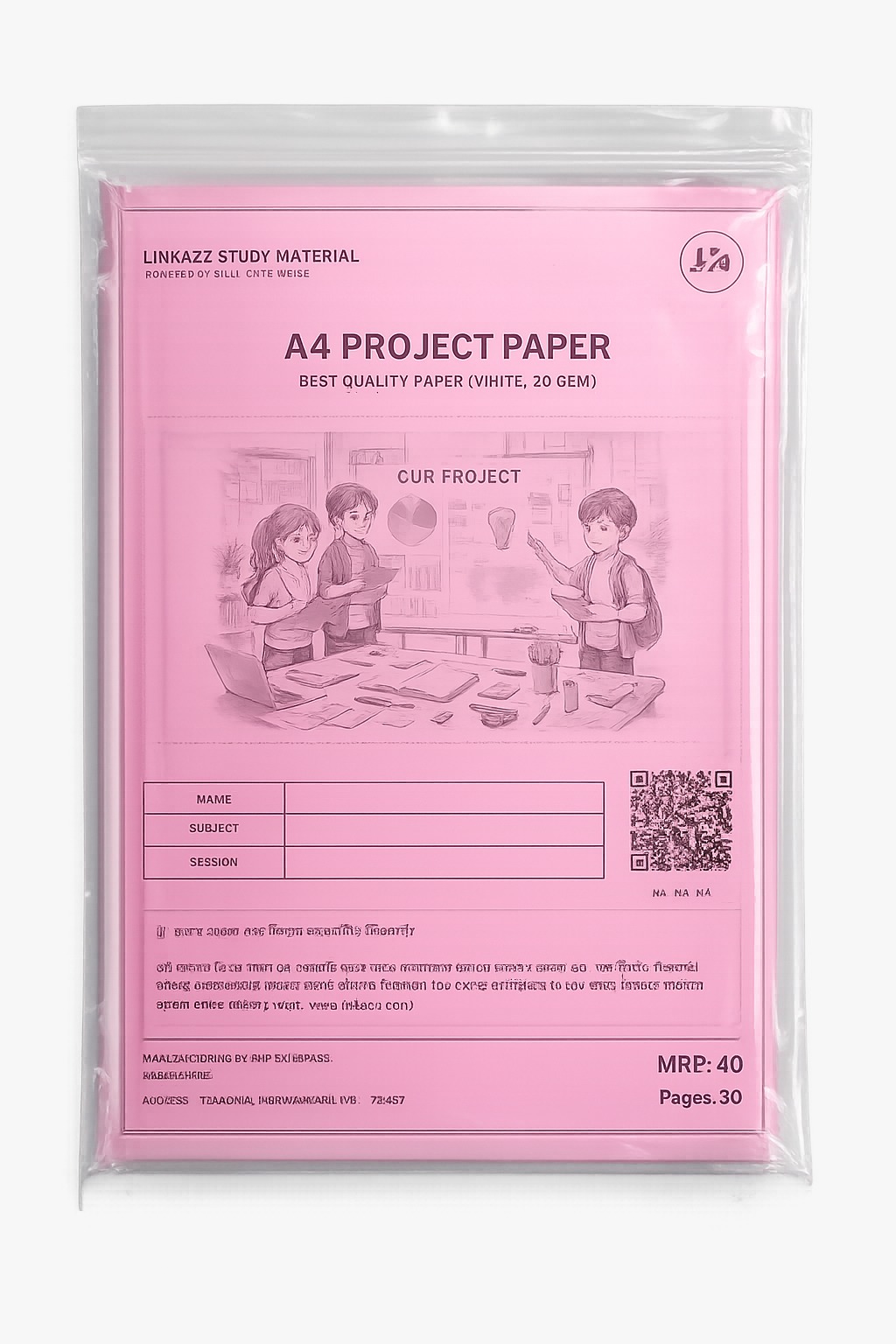A4 Paper_70 GSM (50 SHEETS)
